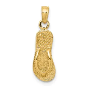 14K SINGLE FLIP FLOP PENDANT