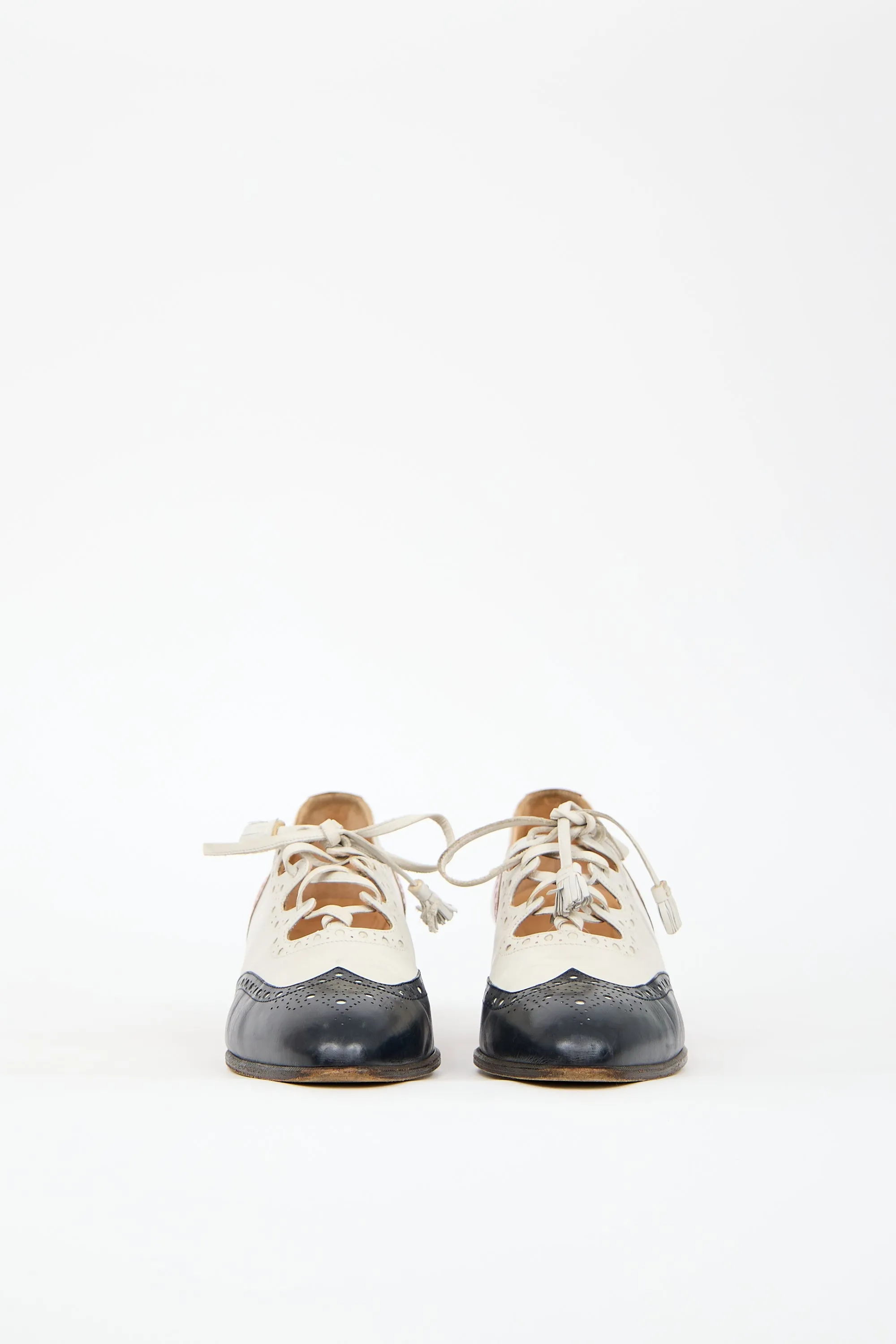 1980s Leather Brogue Oxford