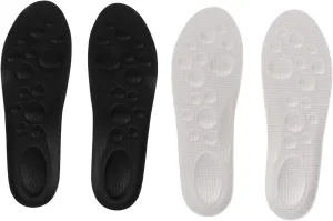 2Pairs Arch Support Insoles Breathable and Comfortable Shoe Inserts for Grey for Active Reducing Impact and Enhancing Foot Comfort