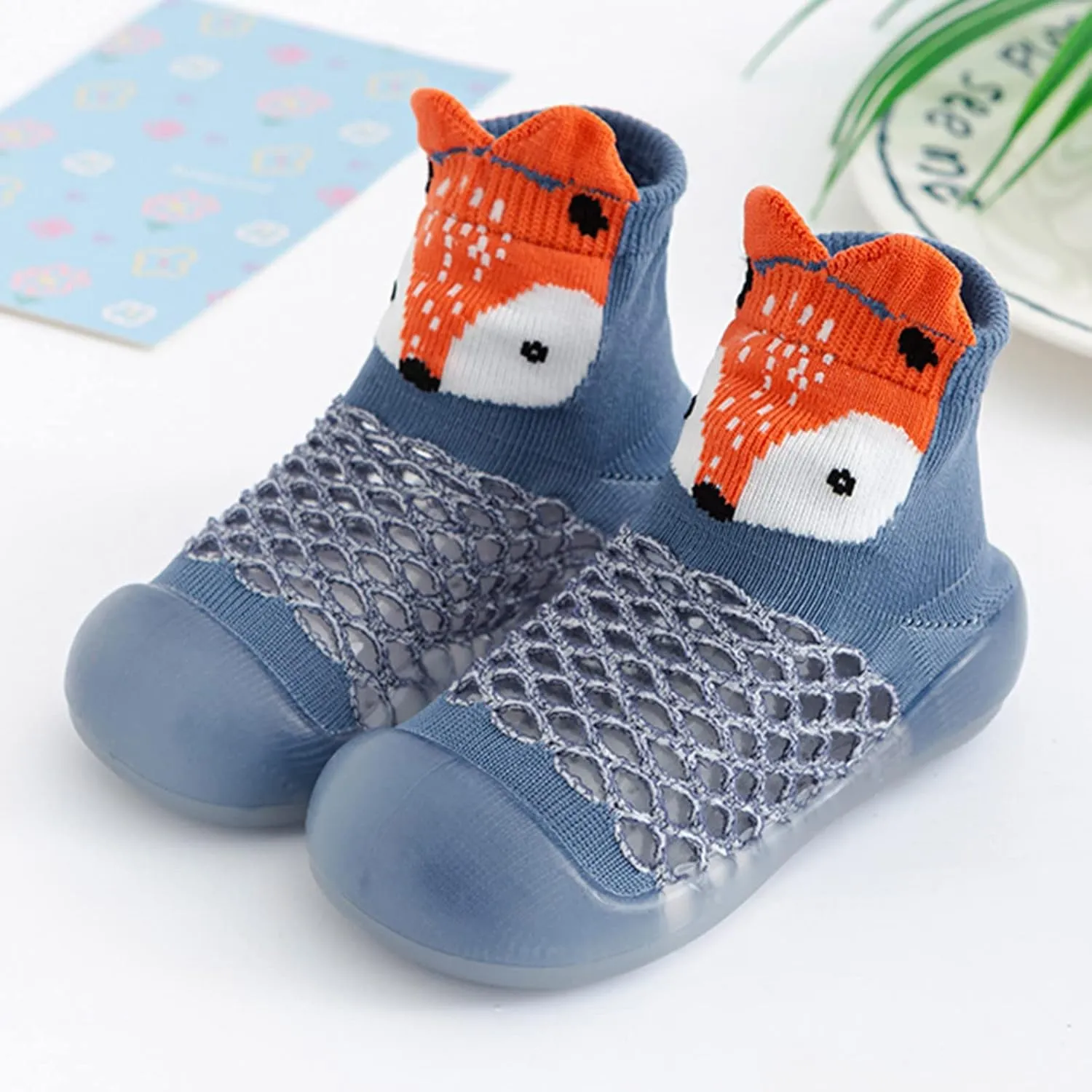 8 Toddler Dress Shoes Girls Infant Boys Girls Animal Prints Cartoon Socks Shoes Toddler Breathable Mesh The Floor Socks Non Slip Prewalker Shoes Shoe with Lights Girl