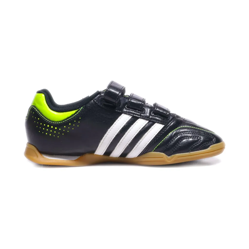 Adidas 11 Questra Sport Shoes Leather Black Colour For Kids