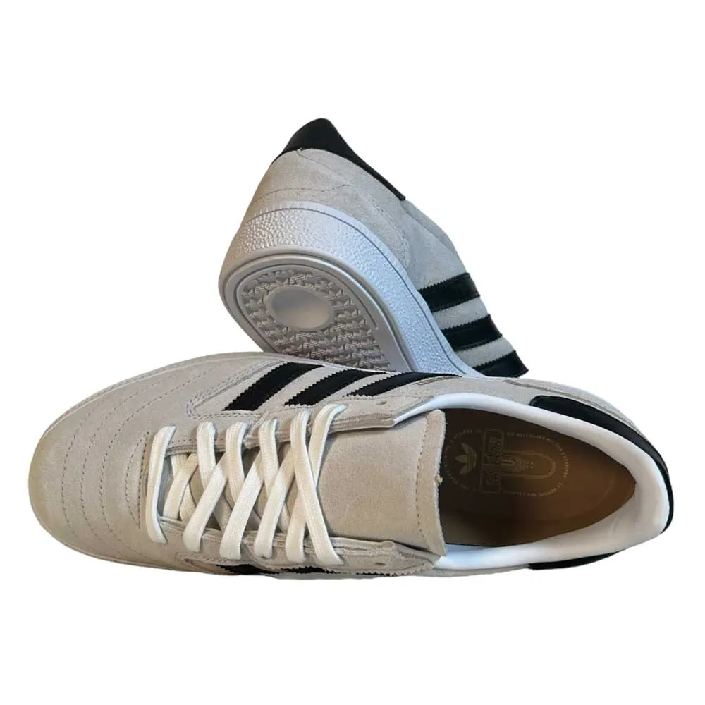 Adidas Busenitz Vintage White Black Suede Shoes