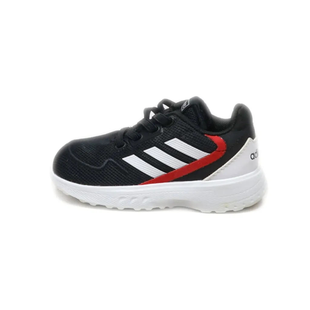 Adidas Neo Nebzed Sport Shoes Fabric Black Colour For Kids