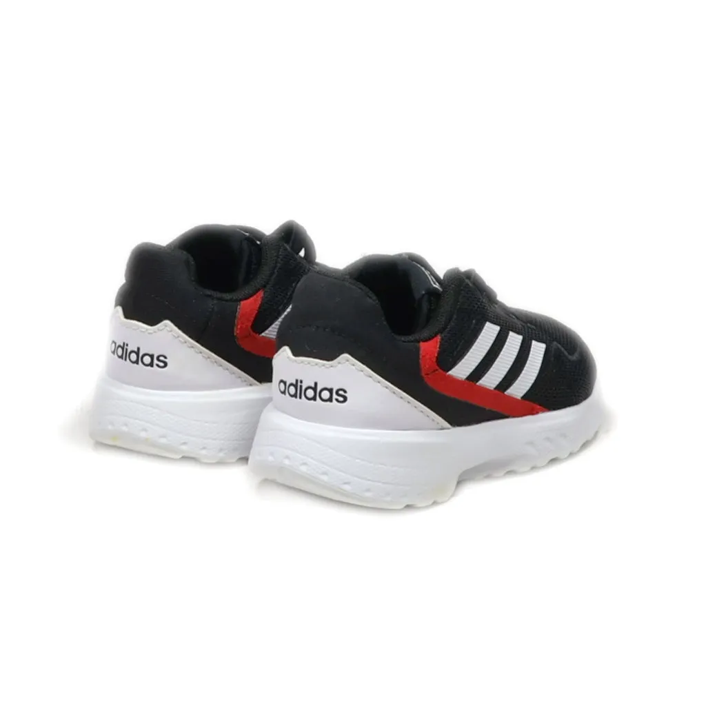 Adidas Neo Nebzed Sport Shoes Fabric Black Colour For Kids