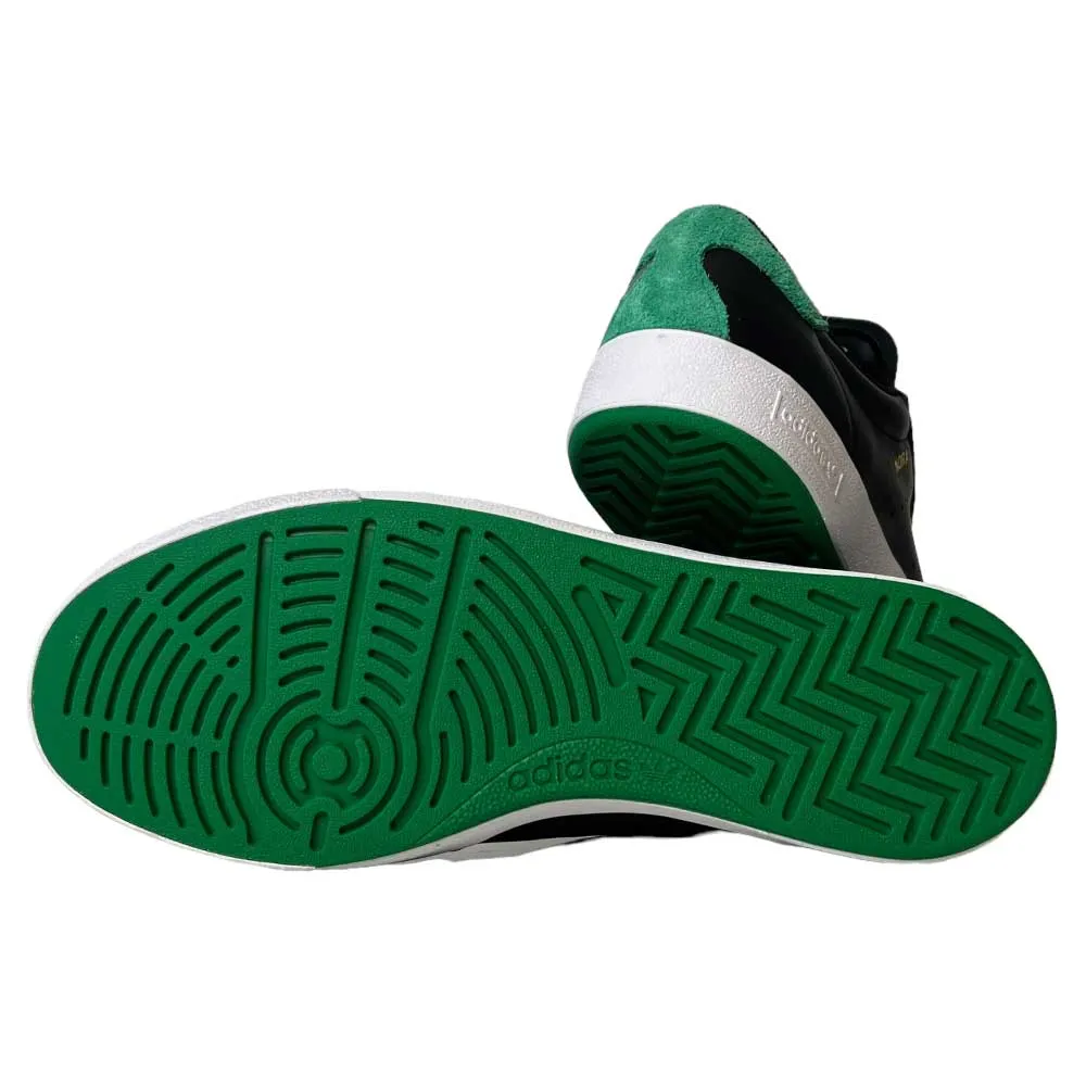 Adidas Nora Black Green White Leather Shoes