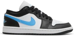 Air Jordan 1 Low 'Black University Blue' (W)