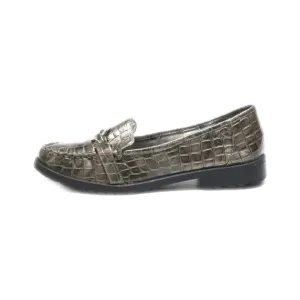 Anne Klein Lucette Loafers Leather Silver Colour For Women
