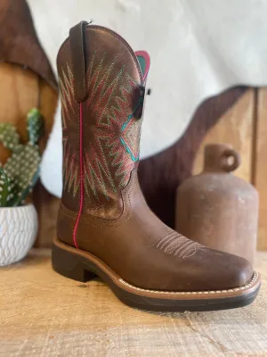 Ariat Women's Ridgeback Distressed Tan/ Bridle Tan 11 In Top Boot
