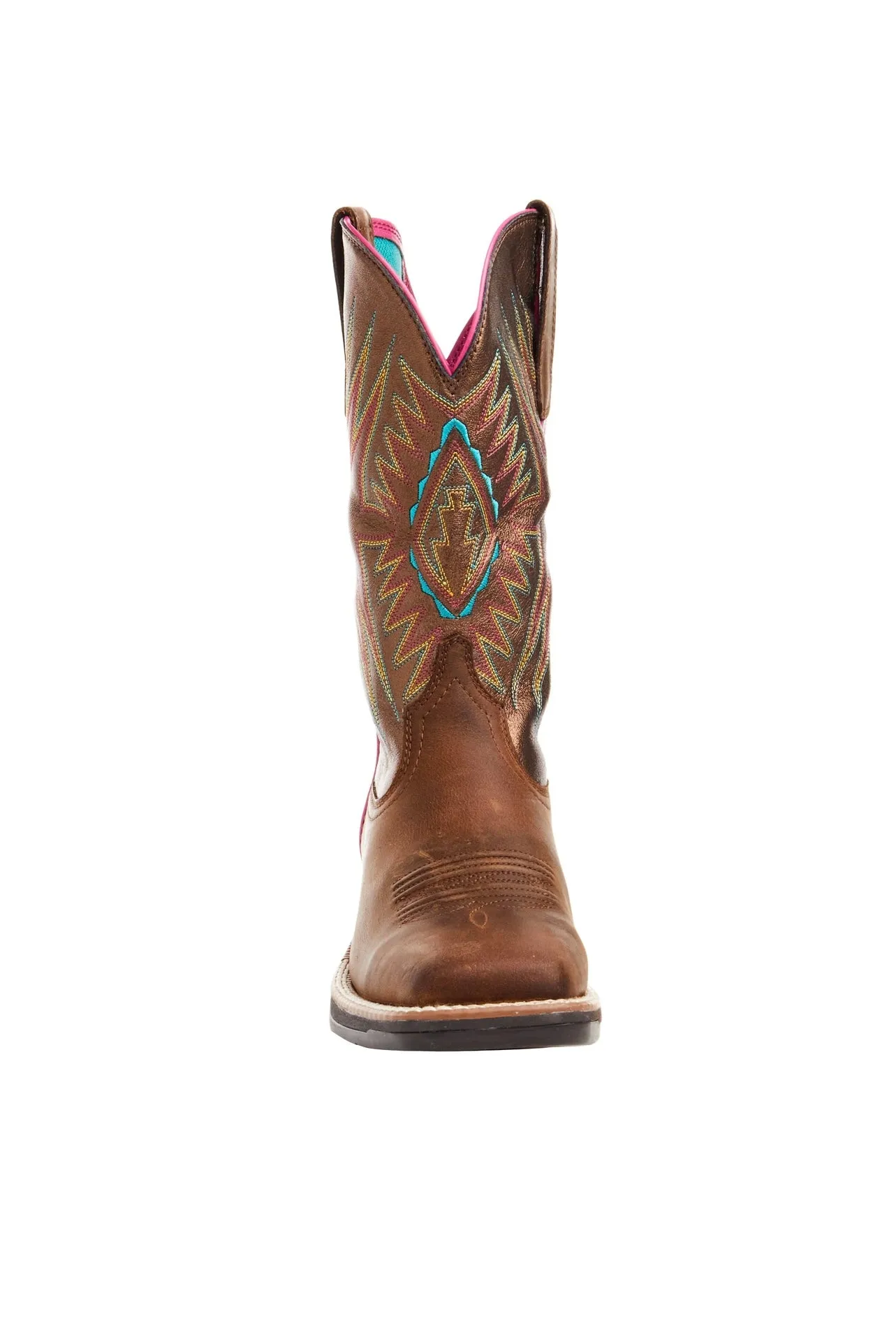 Ariat Women's Ridgeback Distressed Tan/ Bridle Tan 11 In Top Boot