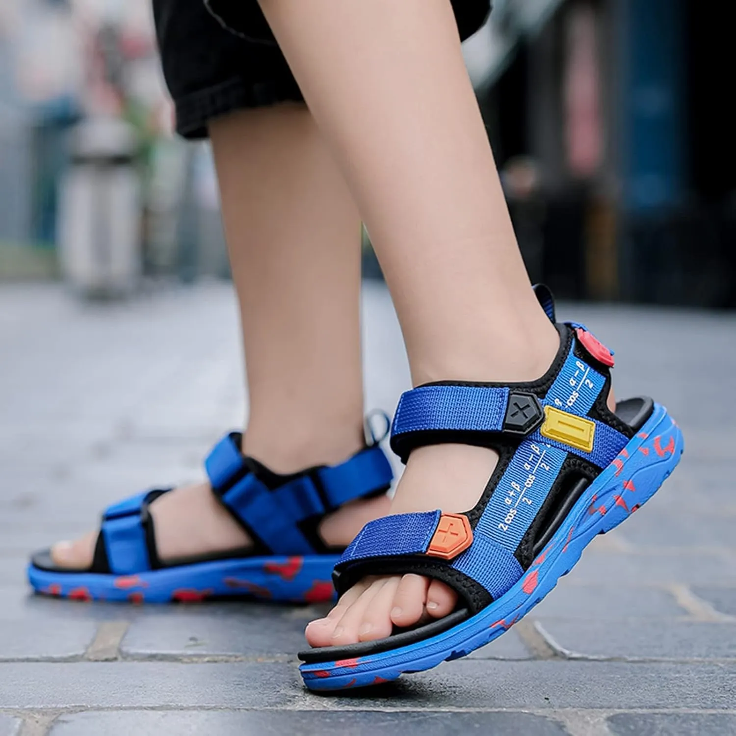 Baby Sandals Size 5 Children Shoes Beach Sandals Light Boy Sandals Big Children Soft Bottom Boy Beach Preschool Sandals