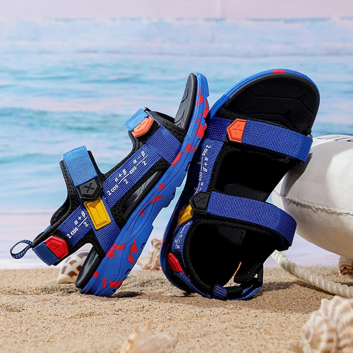 Baby Sandals Size 5 Children Shoes Beach Sandals Light Boy Sandals Big Children Soft Bottom Boy Beach Preschool Sandals