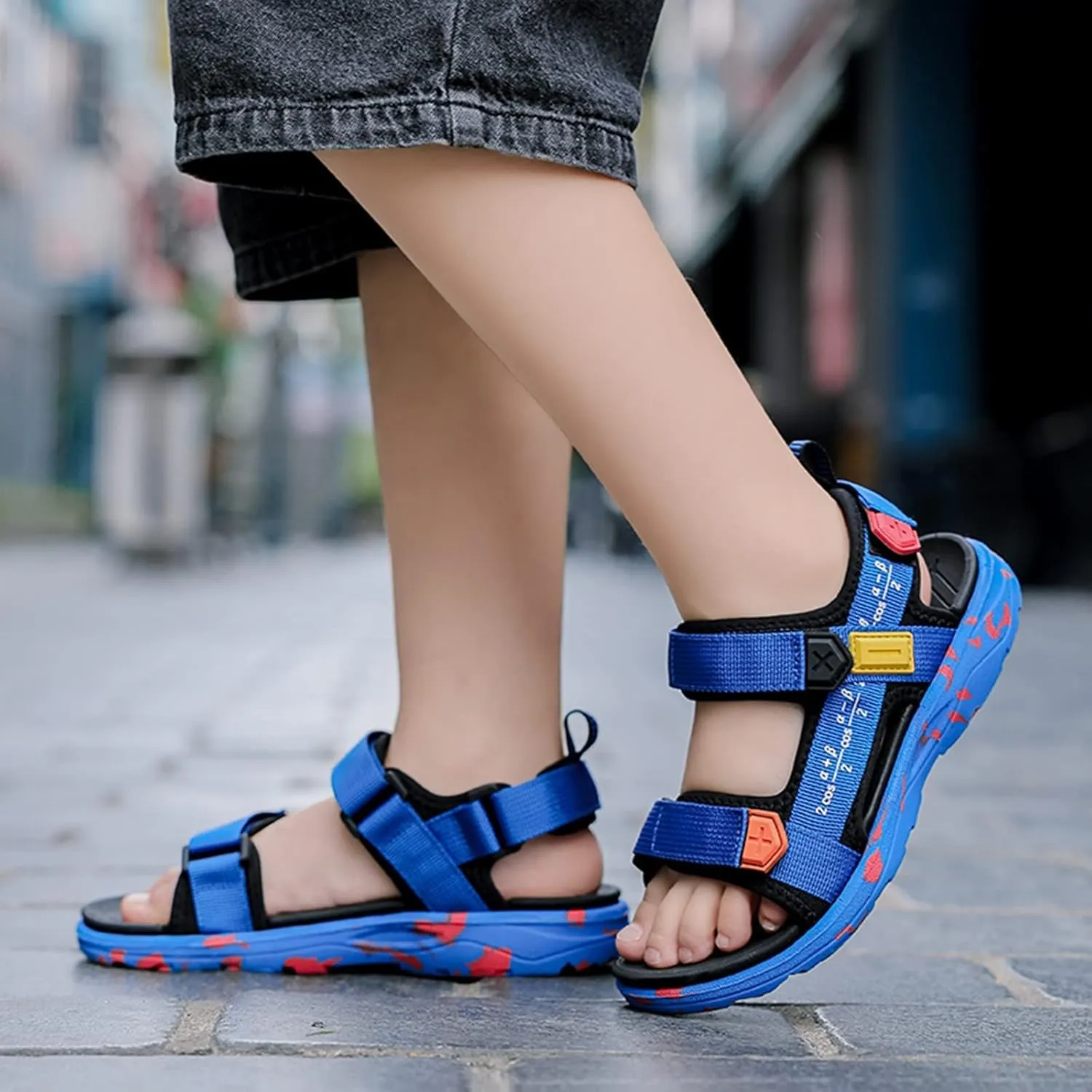 Baby Sandals Size 5 Children Shoes Beach Sandals Light Boy Sandals Big Children Soft Bottom Boy Beach Preschool Sandals