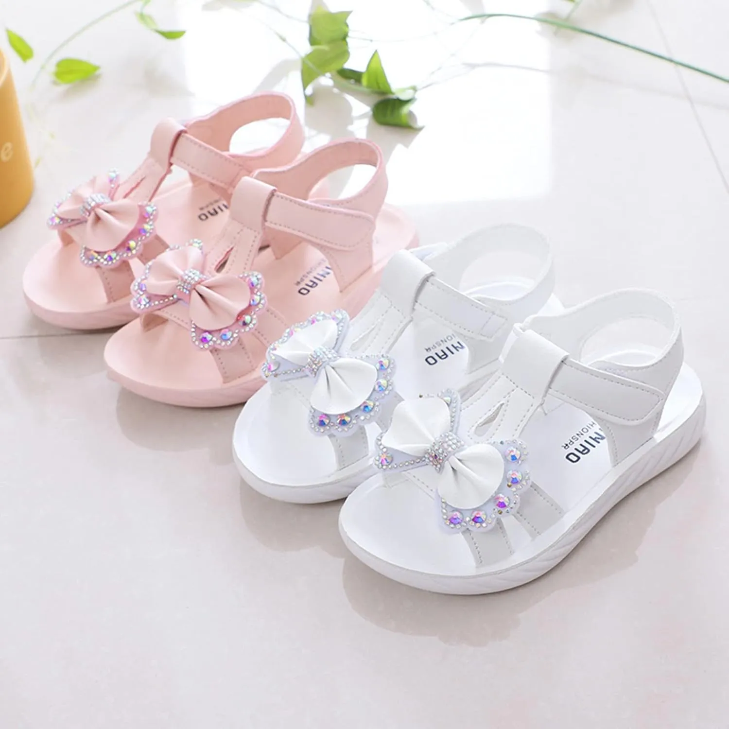 Backyard Dance Children Shoes Summer Sandals Fashion Little Girls Soft Soles Children Shoes Middle Girls Beach Sandals