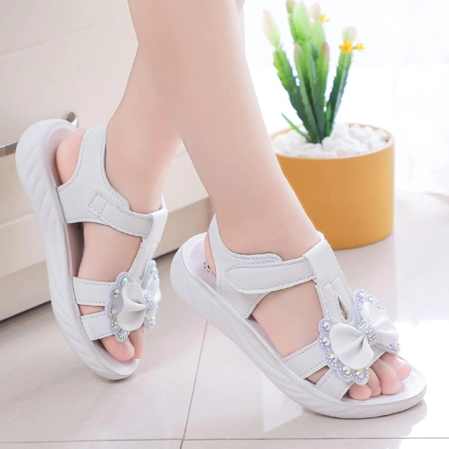 Backyard Dance Children Shoes Summer Sandals Fashion Little Girls Soft Soles Children Shoes Middle Girls Beach Sandals