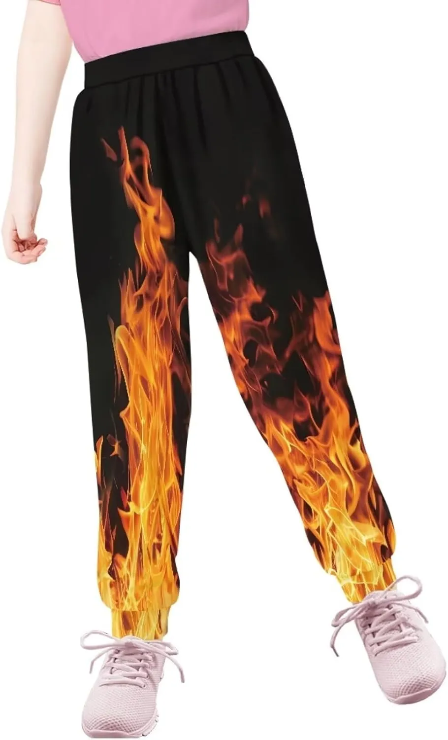 Belidome Kids Active Pants Sweatpants for Sports Hiking Running Gym Athletic Jogger Casual Soft