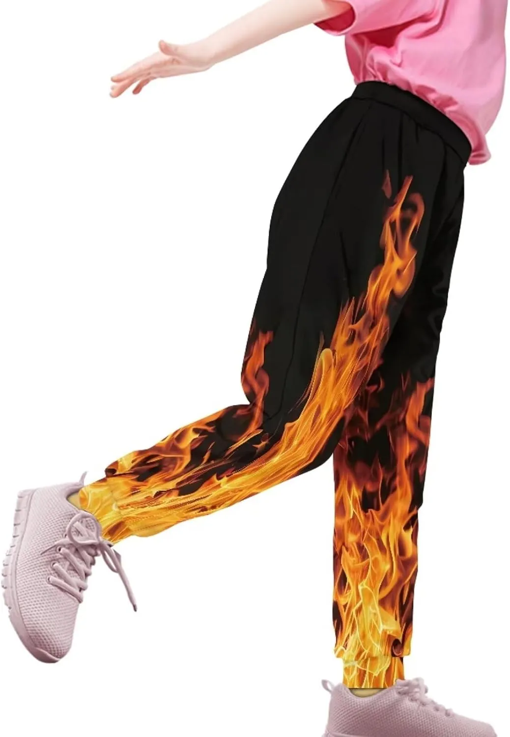 Belidome Kids Active Pants Sweatpants for Sports Hiking Running Gym Athletic Jogger Casual Soft