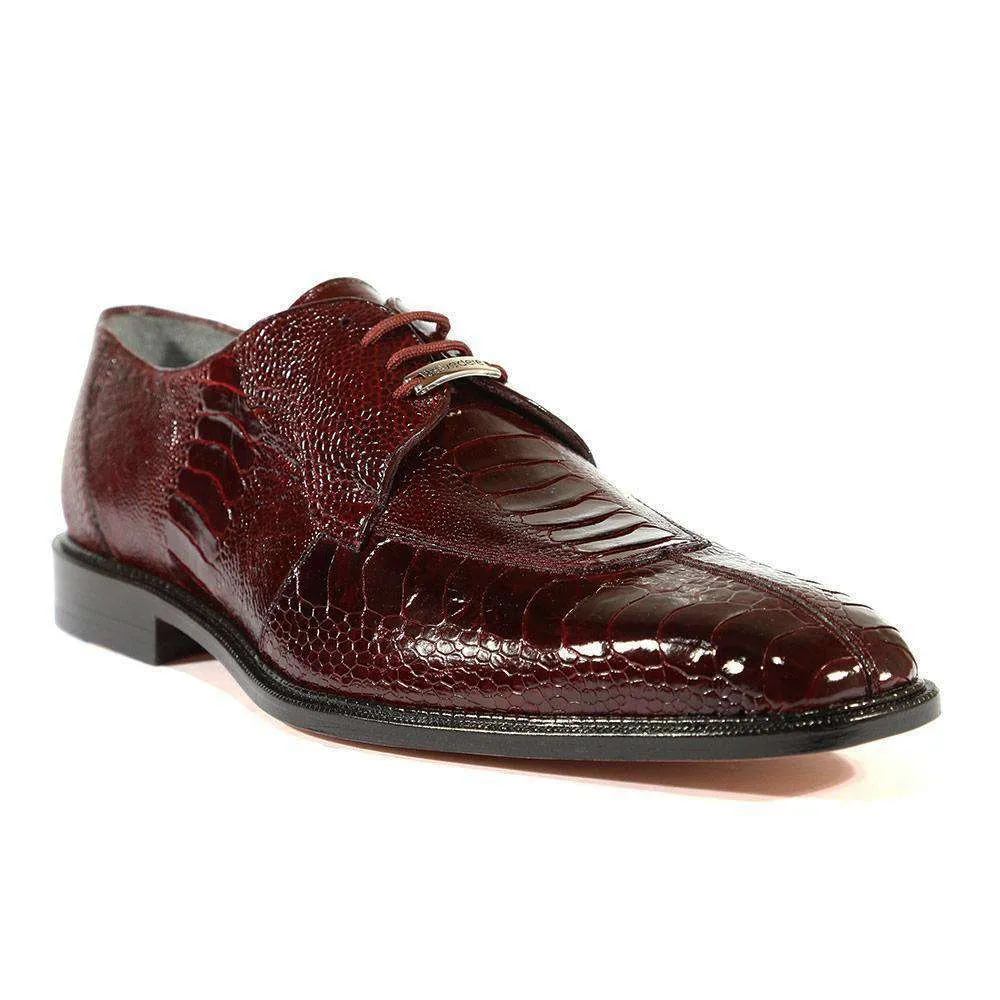 Belvedere Designer Shoes Men's Siena Burgundy Oxfords (BV2023)