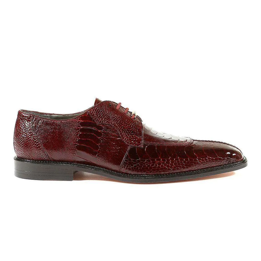 Belvedere Designer Shoes Men's Siena Burgundy Oxfords (BV2023)