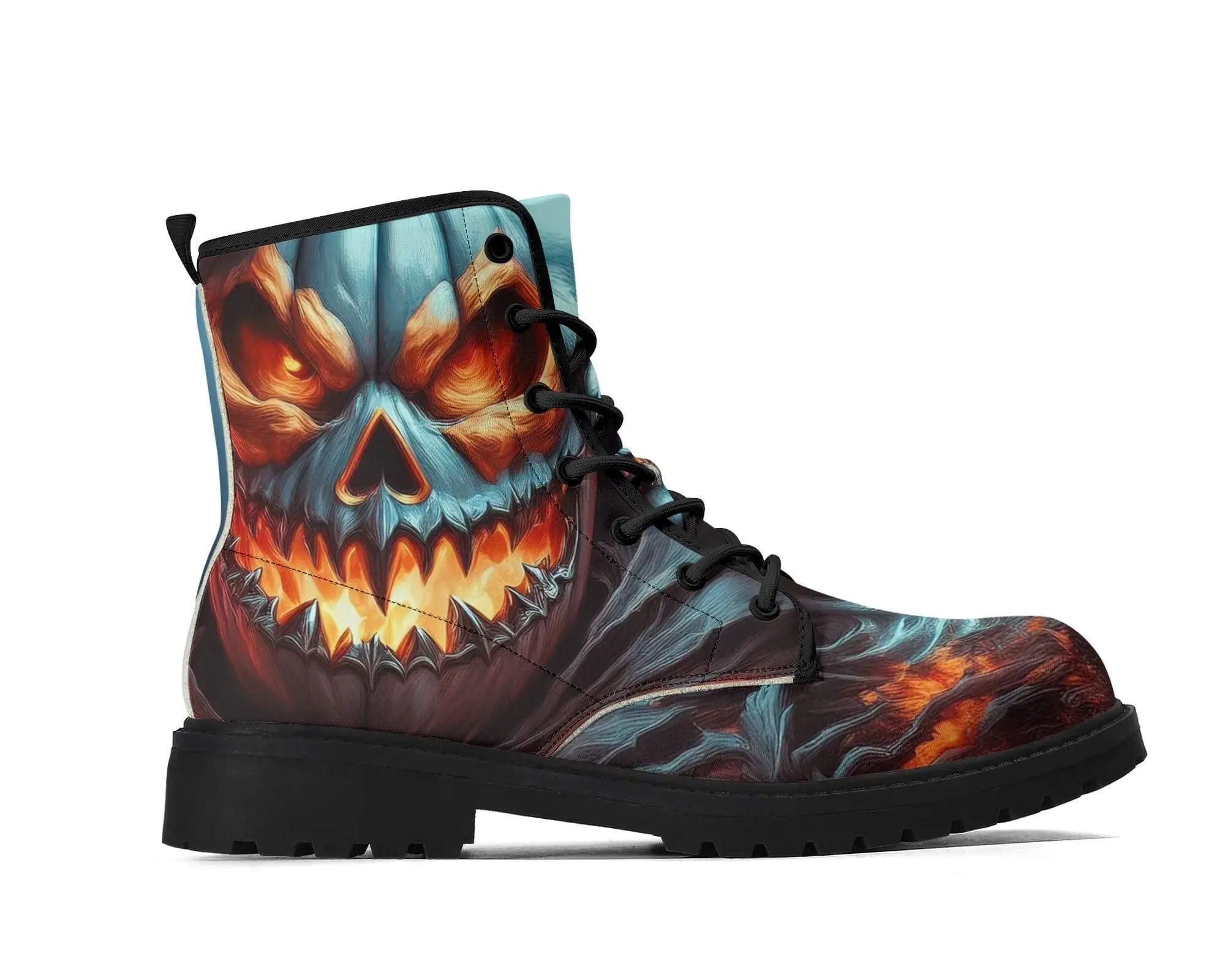 Blue Flame Jack Leather Boots