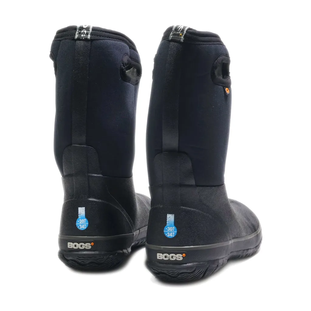 Bogs Classic Rain Boots Rubber Black Colour For Women