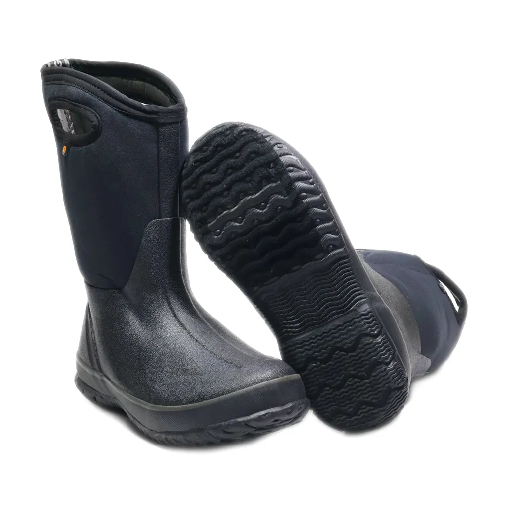 Bogs Classic Rain Boots Rubber Black Colour For Women