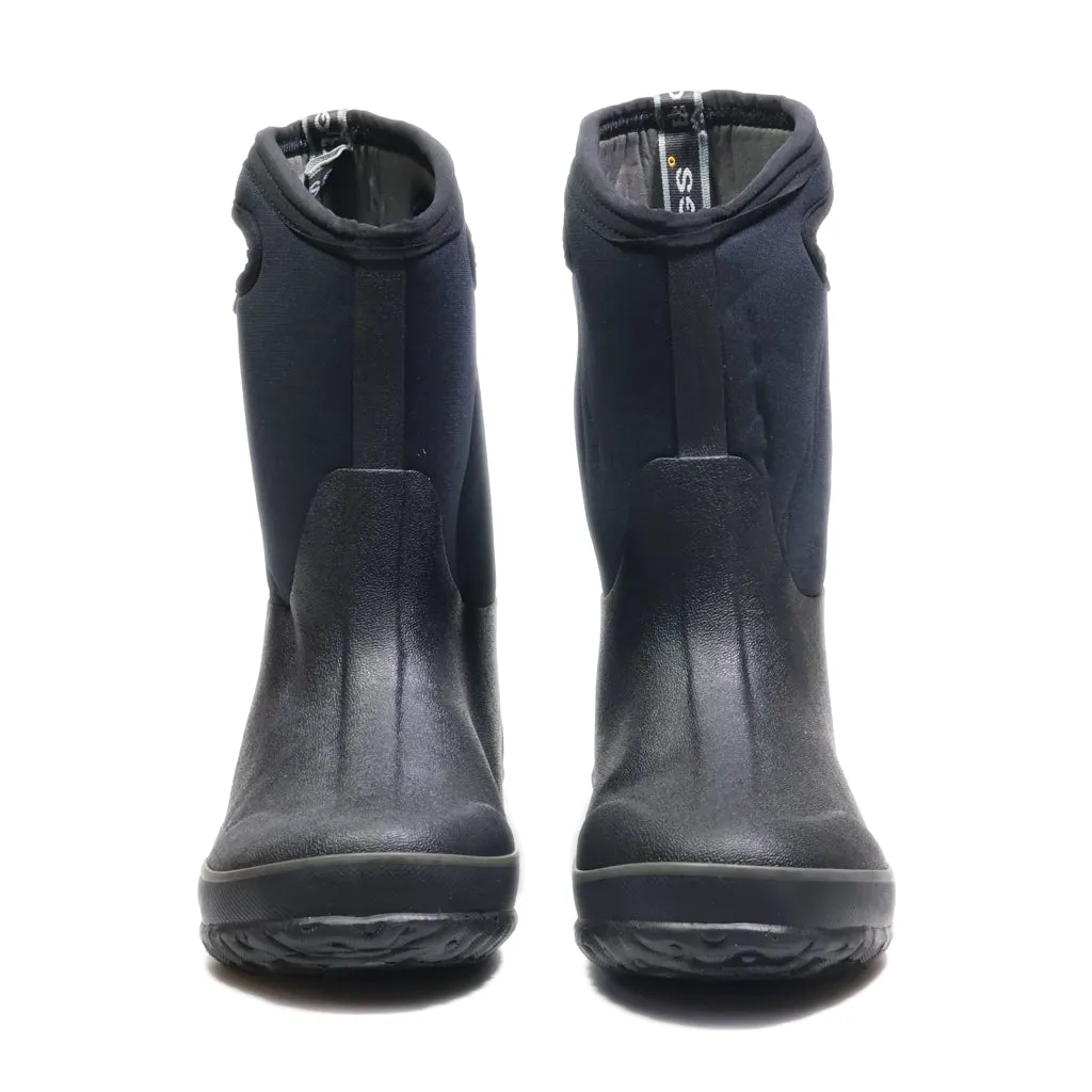 Bogs Classic Rain Boots Rubber Black Colour For Women