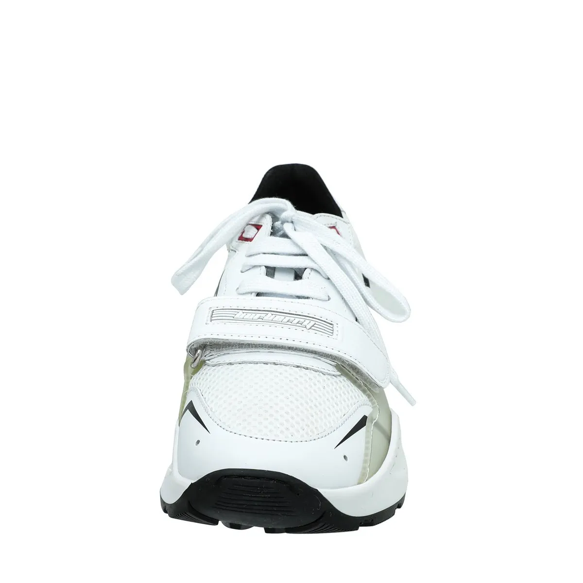 Burberry White Ramsey Racing Sneaker 37