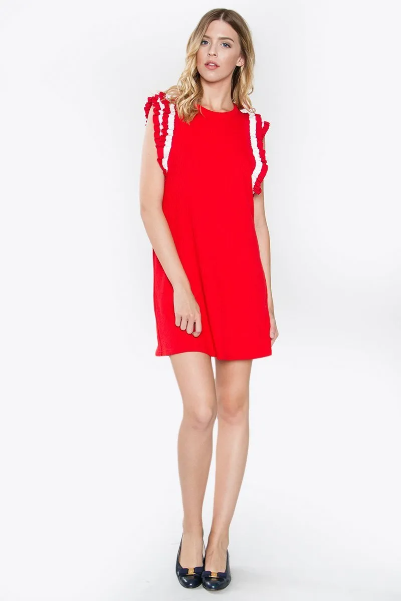 Charmaine Ruffle Knit Dress