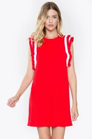 Charmaine Ruffle Knit Dress