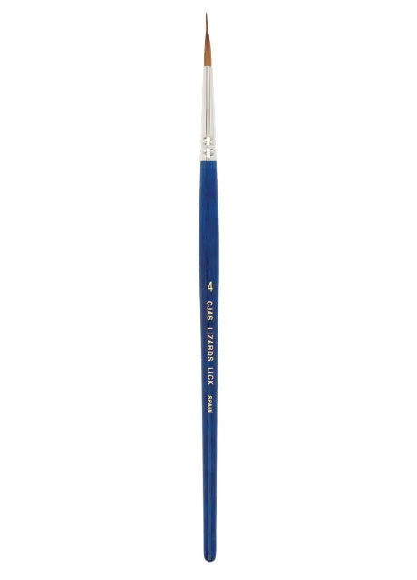 Cheap Joe's Lizard's Lick Brush - Pointed Round, Size 4