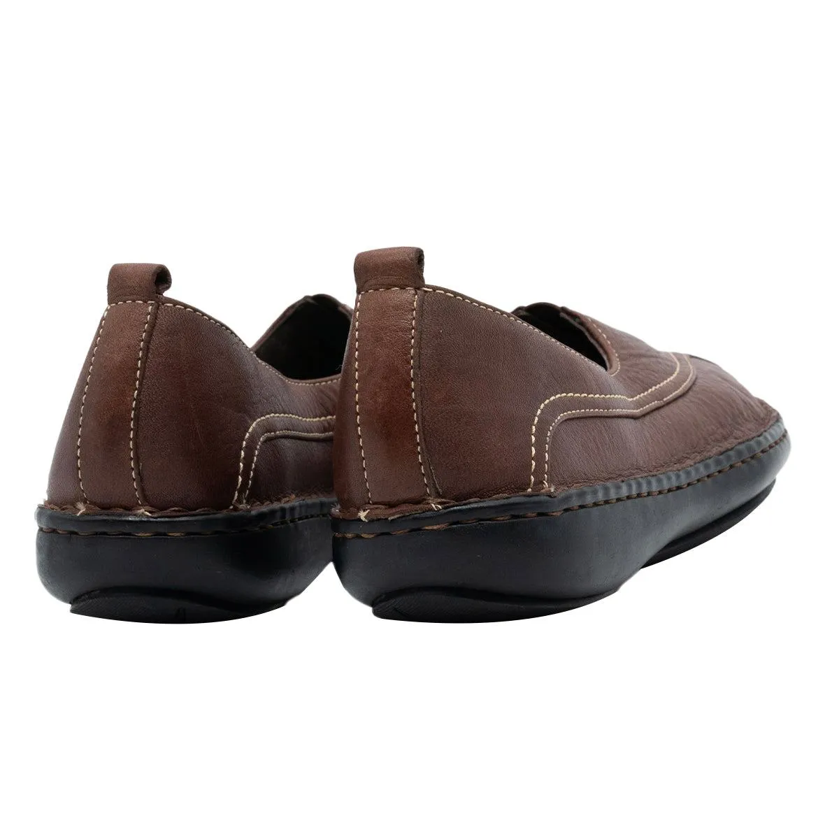 Clarks Casual Loafers Leather Brown Colour For Women