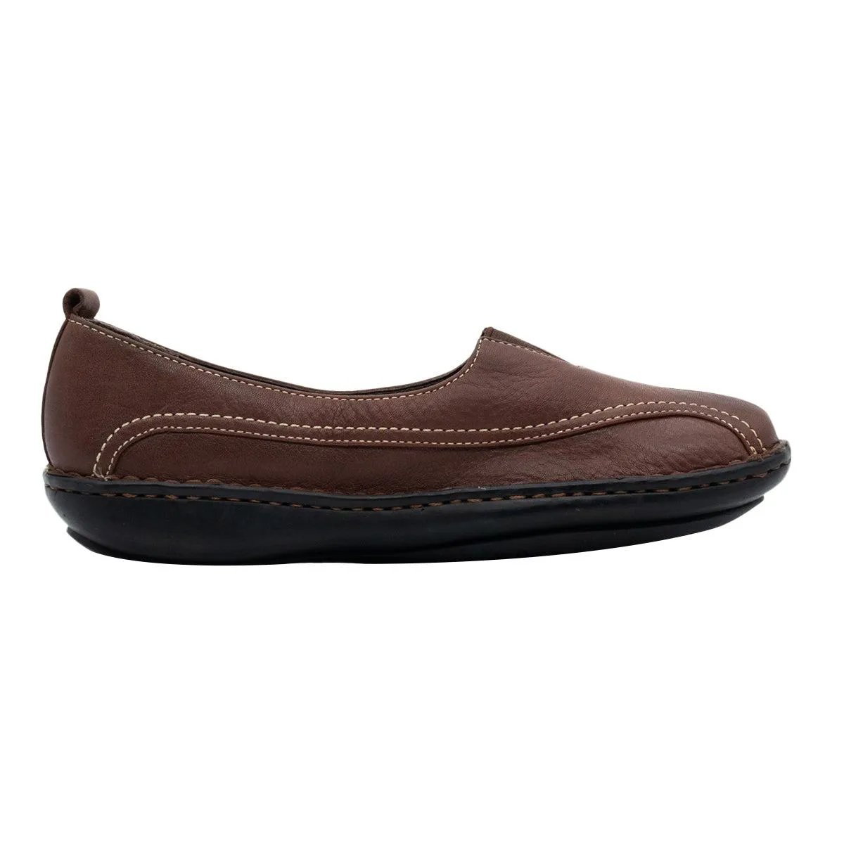 Clarks Casual Loafers Leather Brown Colour For Women