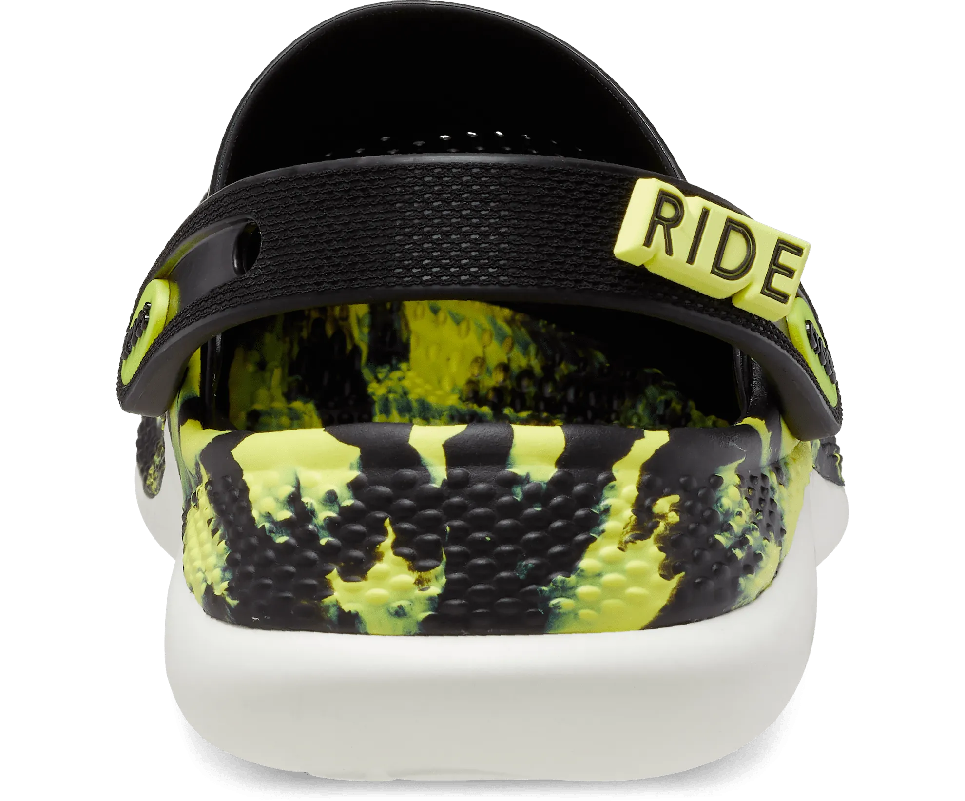 Crocs Unisex Literide 360 Marbled Clog - Black