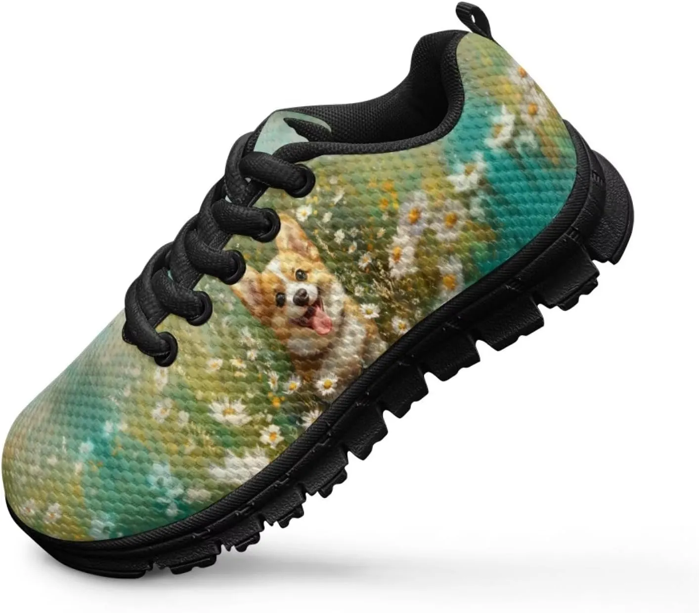 Doojoayie Cute Shoes for Girls Non-Slip Running Sneakers for Daily Causal