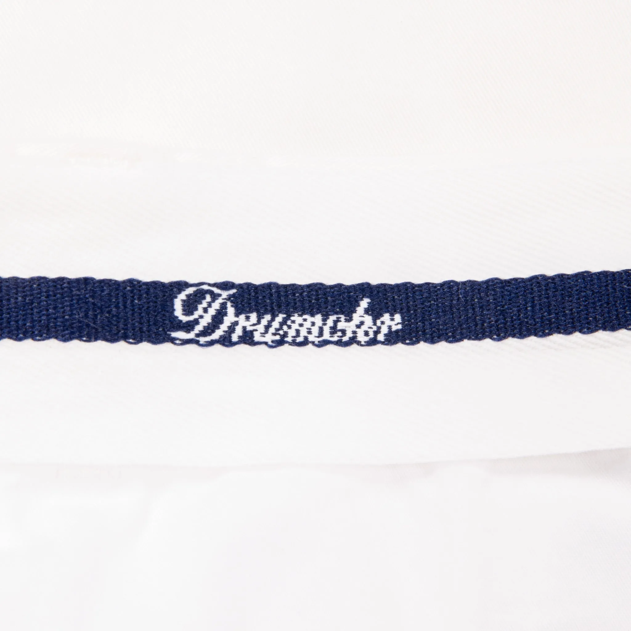 Drumohr Pantaloni Doppia Pence Cottone Latte
