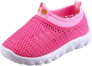 EQUICK Toddler Kids Water Shoes Breathable Mesh Running Sneakers Sandals for Boys Girls Running Pool Beach