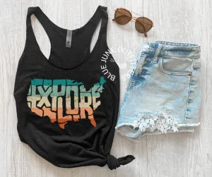 Explore USA | Women's Traveler Racerback Tank Top