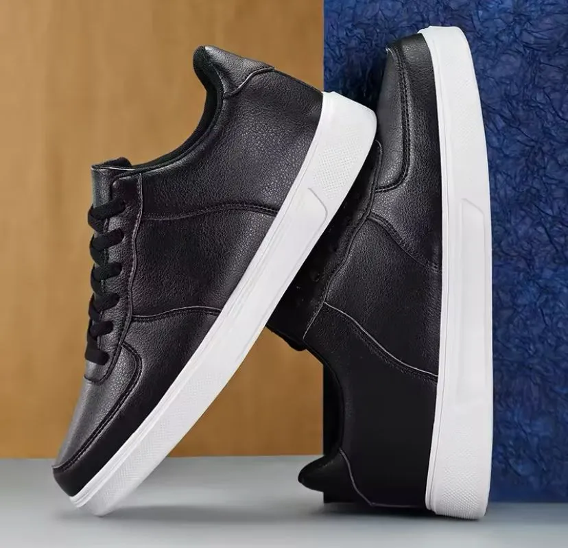 Fashion Leather White Sneakers Classic Casual Shoes Outdoor Walking Shoes  S5121466