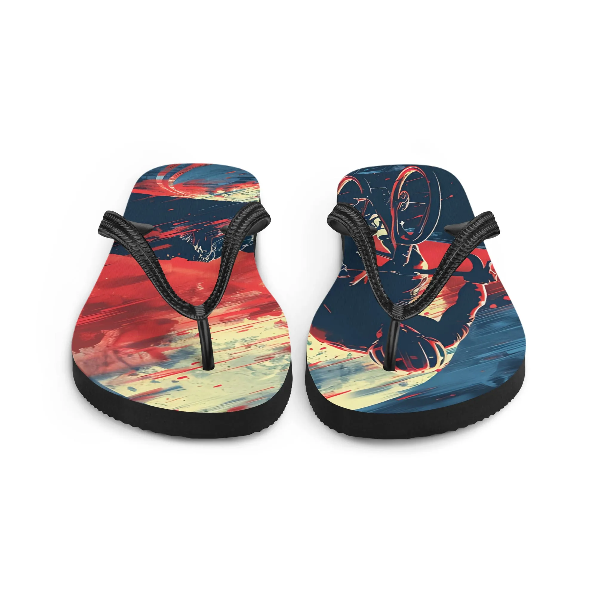 Flip-Flops Radfahrer - Bunt, Bequem & Perfekt für Sommer & Strand