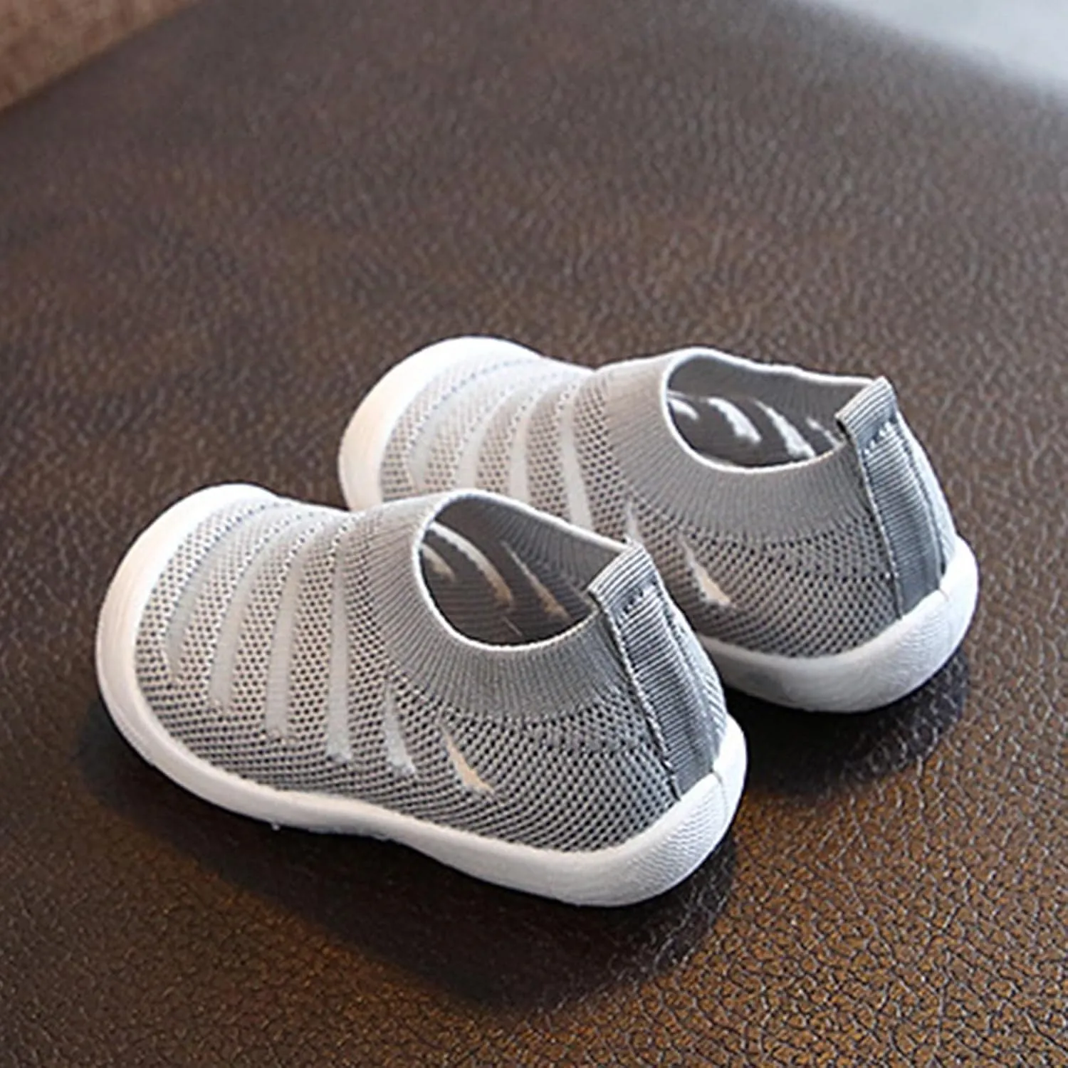 Girls Size 10 Tennis Shoe Summer and Autumn Cute Girls Flying Woven Mesh Breathable Flat Solid Toddler Shoes Size 8