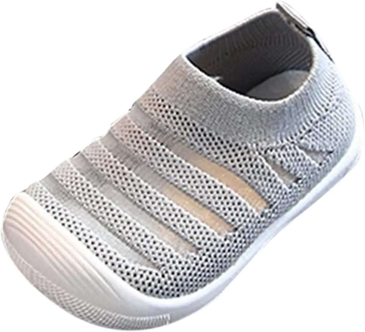 Girls Size 10 Tennis Shoe Summer and Autumn Cute Girls Flying Woven Mesh Breathable Flat Solid Toddler Shoes Size 8