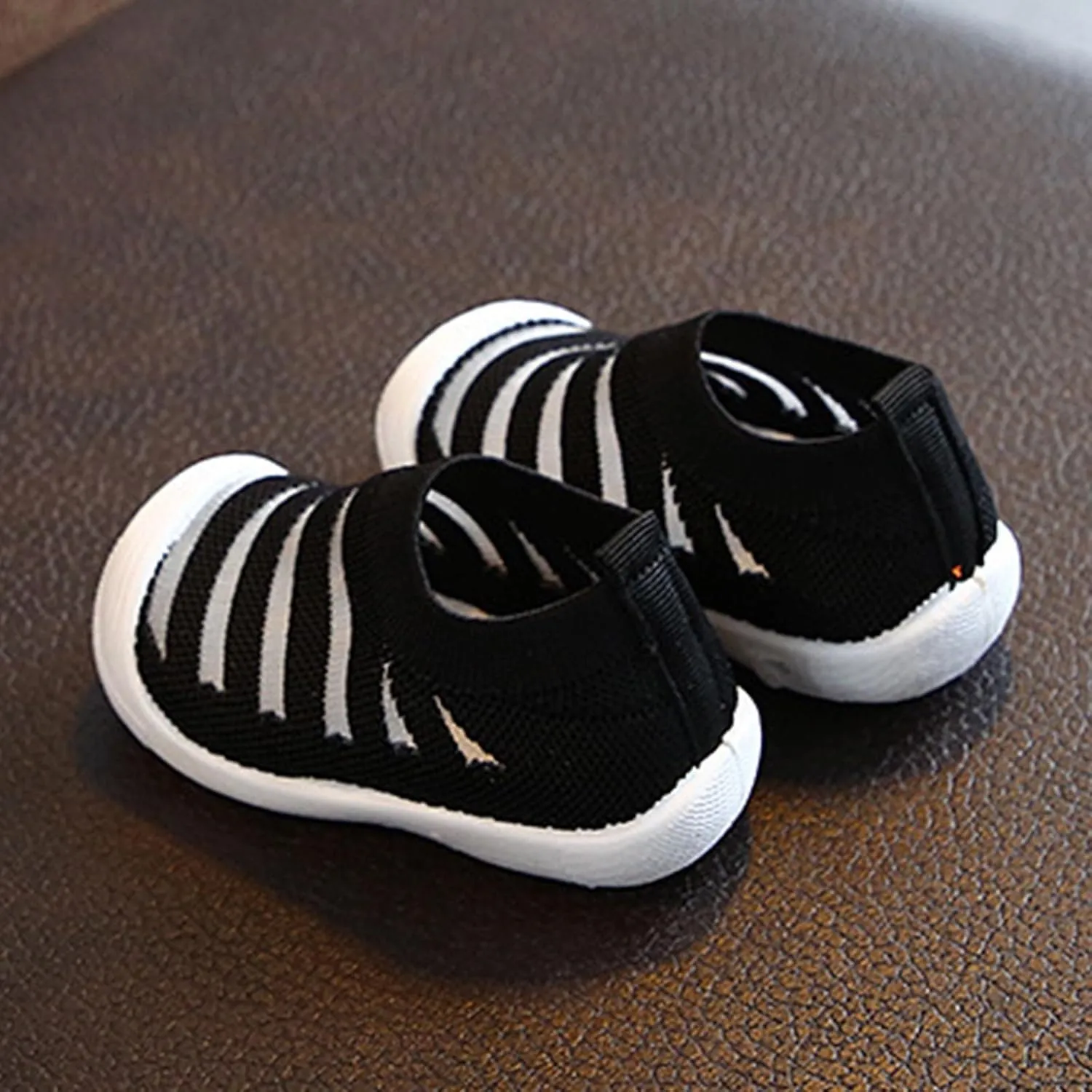 Girls Size 10 Tennis Shoe Summer and Autumn Cute Girls Flying Woven Mesh Breathable Flat Solid Toddler Shoes Size 8