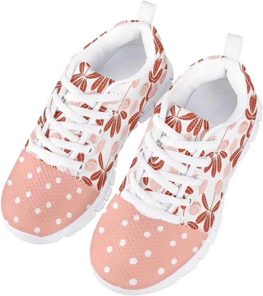 Hawapod Cheer Sneakers for Girls Volleyball Shoes Little Kids Running Sneakers