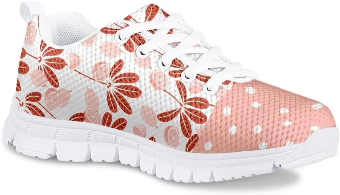 Hawapod Cheer Sneakers for Girls Volleyball Shoes Little Kids Running Sneakers