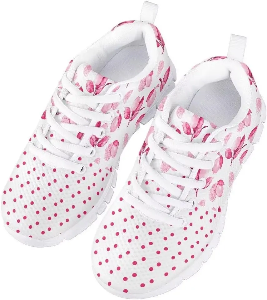 Hawapod Cheer Sneakers for Girls Volleyball Shoes Little Kids Running Sneakers
