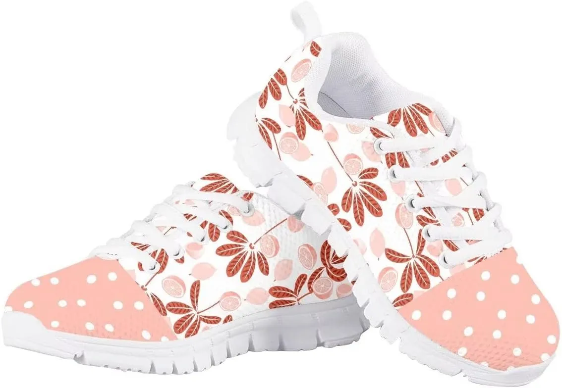 Hawapod Cheer Sneakers for Girls Volleyball Shoes Little Kids Running Sneakers