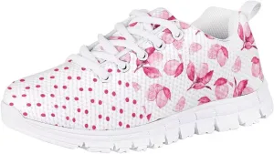 Hawapod Cheer Sneakers for Girls Volleyball Shoes Little Kids Running Sneakers