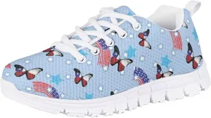 Hawapod Lace Up Sneakers for Girls Casual Fashion Cute Flat Girls' Running Shoes