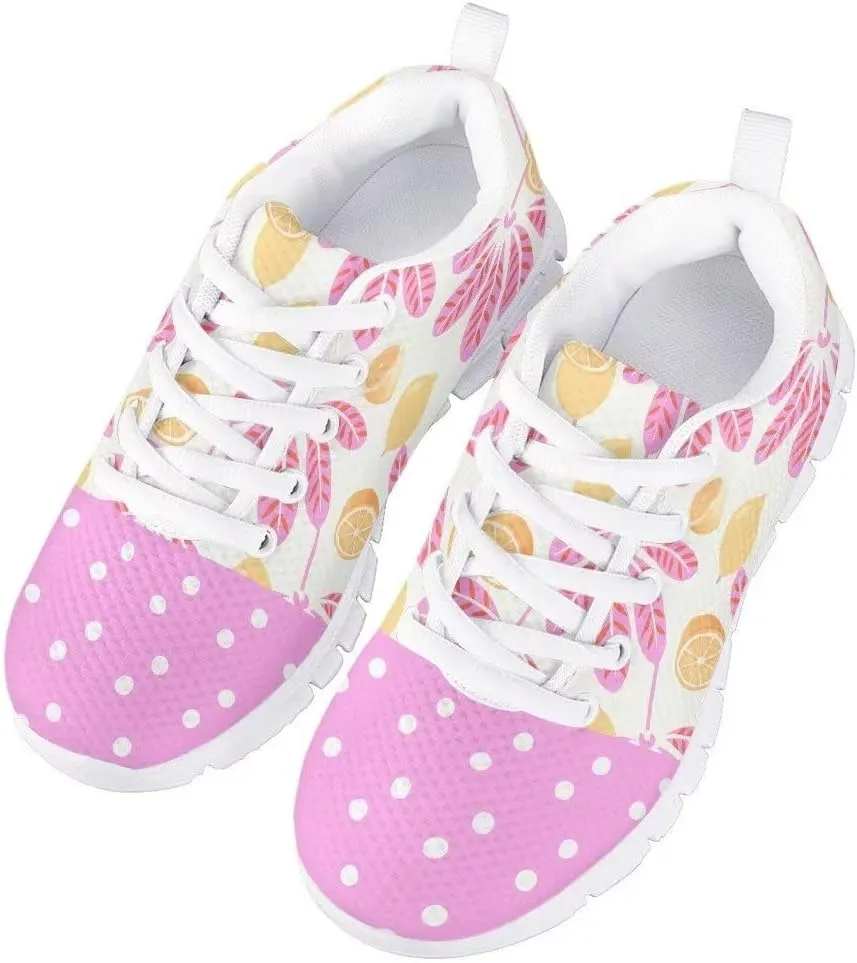 Hawapod Little Girls Sneakers Tennis Shoes for Kids Girls Boys Flat Running Shoe
