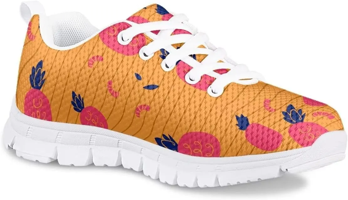 Hawapod Little Girls Sneakers Tennis Shoes for Kids Girls Boys Flat Running Shoe